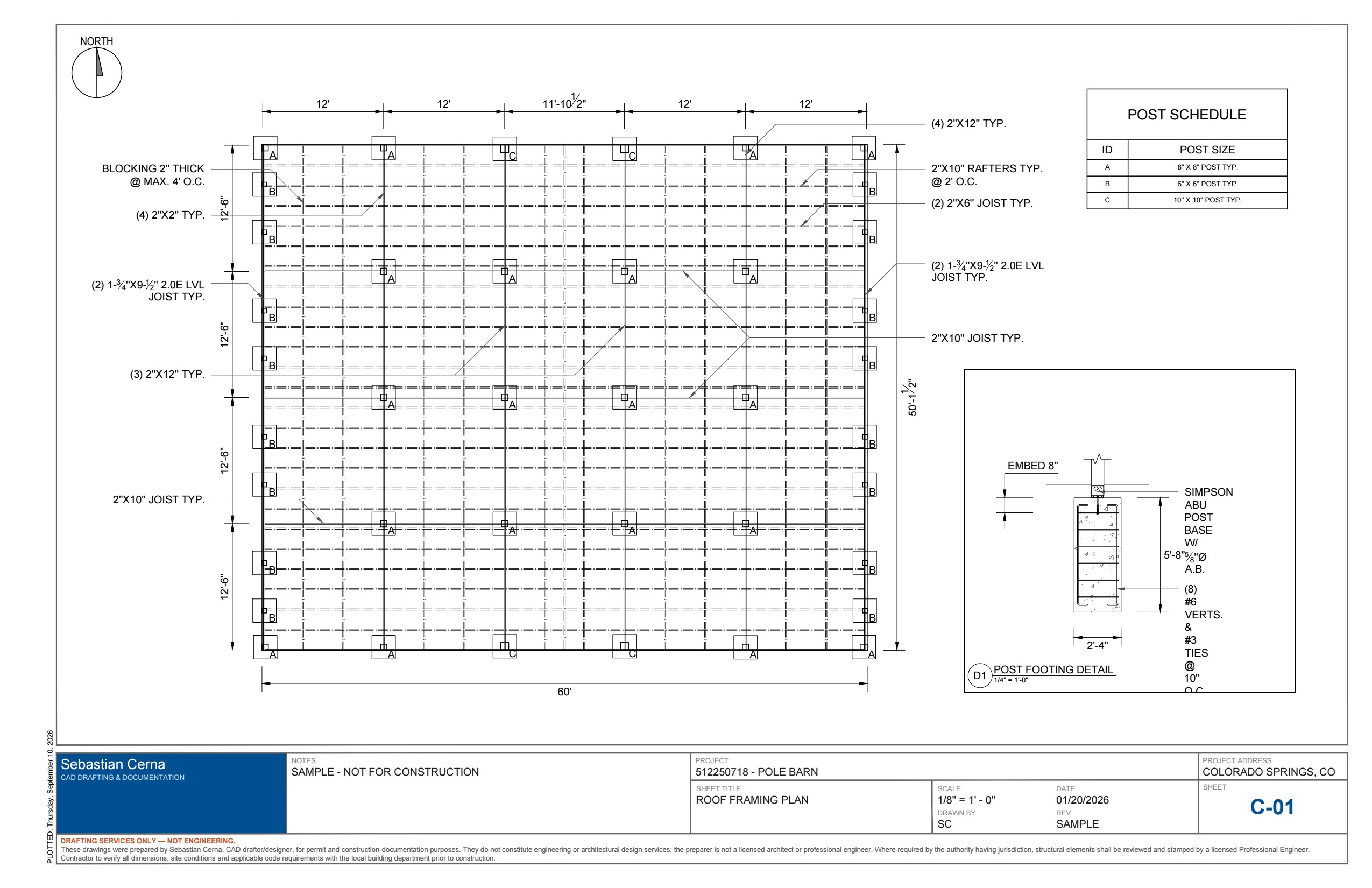 Roof Framing Plan