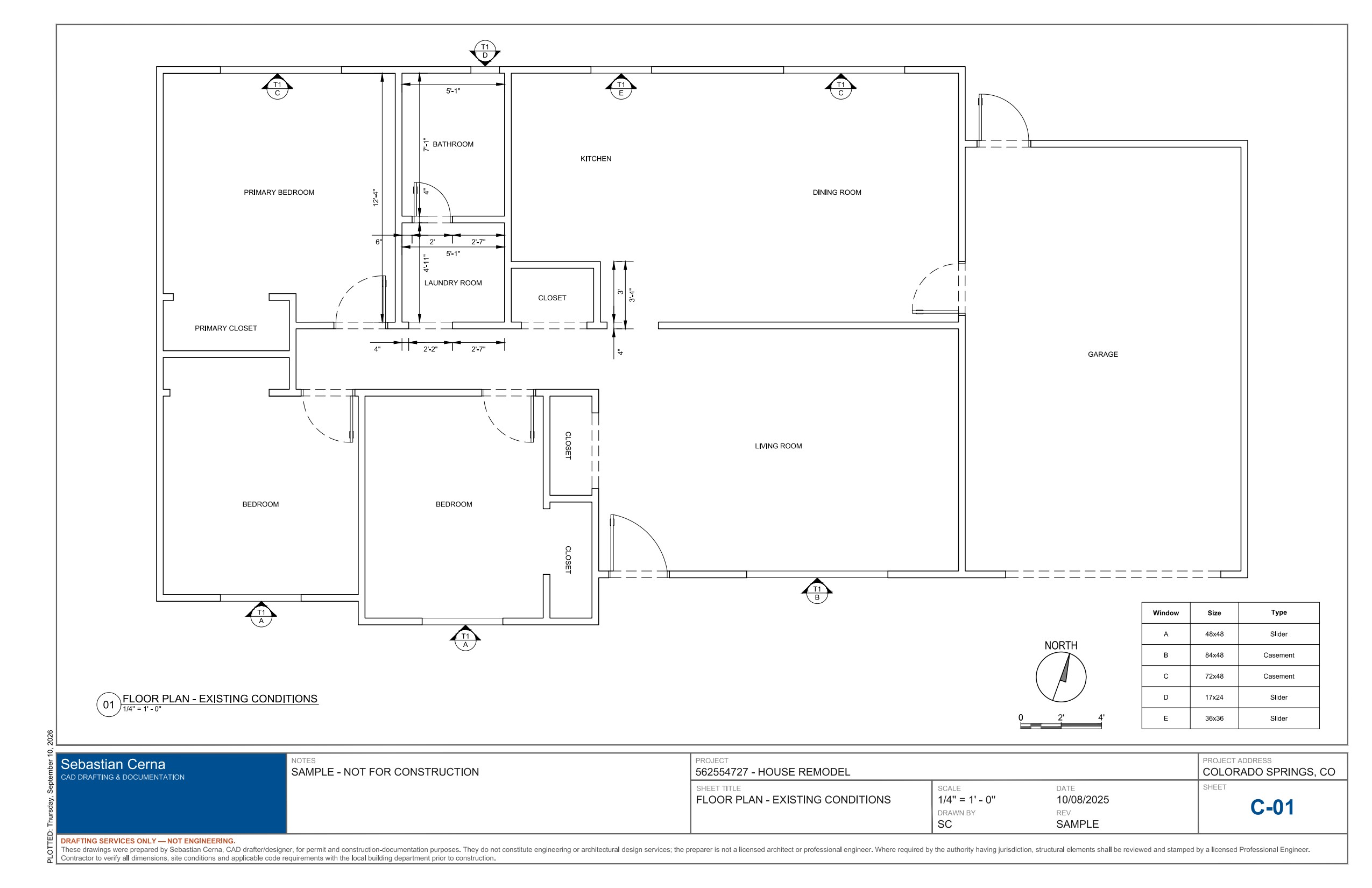 Floor Plan — Existing